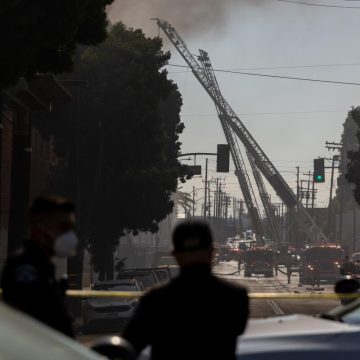 Warehouse Fire in Boyle Heights Raises Air Quality Concerns