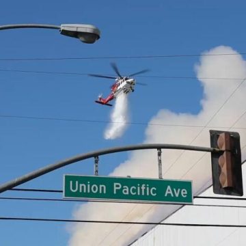 Warehouse Fire in Boyle Heights: Emergency Declared