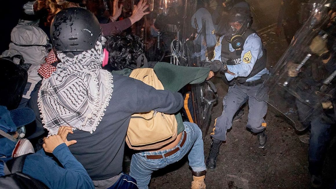 Protests at Delaney Hall: Strategic Planning and Tactics