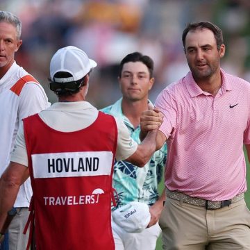 Scottie Scheffler and Viktor Hovland Face Off in Travelers Championship Playoff