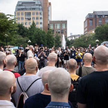 Bald Gathering Inspires Empowerment in Washington Square Park