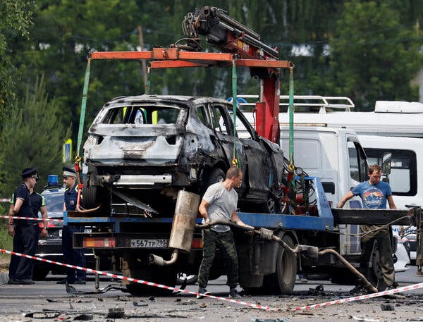 ef865226-ab41-474f-80f7-d5b13dc5d80d Senior Russian Military Official Killed in Car Explosion Near Moscow