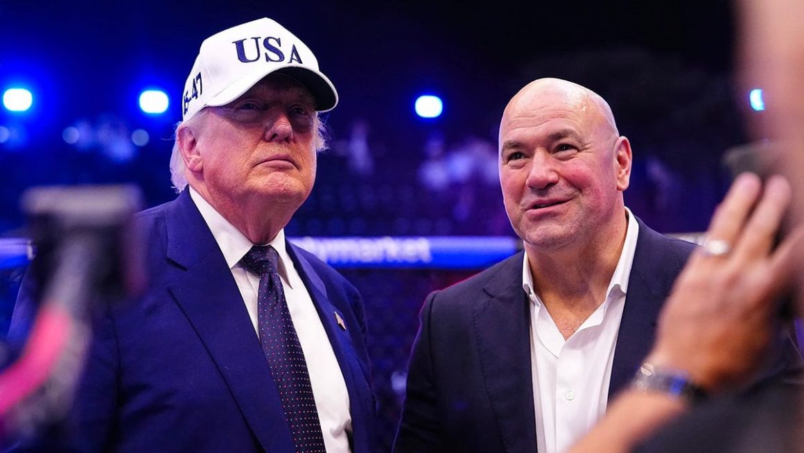 Dana White and Celebrity Trump Support