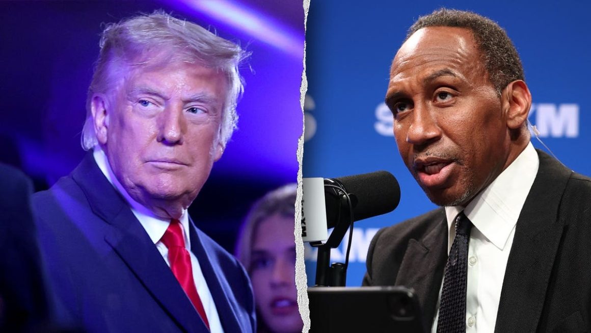 Trump and Stephen A. Smith Exchange Heated Remarks Over NBA Finals Attendance