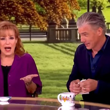 05e1c3b8-7d20-4166-bfe1-3c053fe9578d Joy Behar’s On-Air Kiss with Anson Mount Sparks Reaction