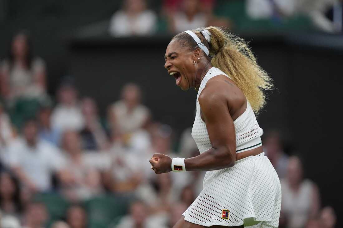 APTOPIX Britain Wimbledon Tennis Serena Williams Makes Comeback at Wimbledon