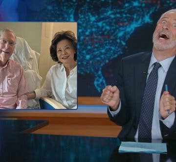 Highlights from Late Night Shows: McConnell’s Hospital Photo and More