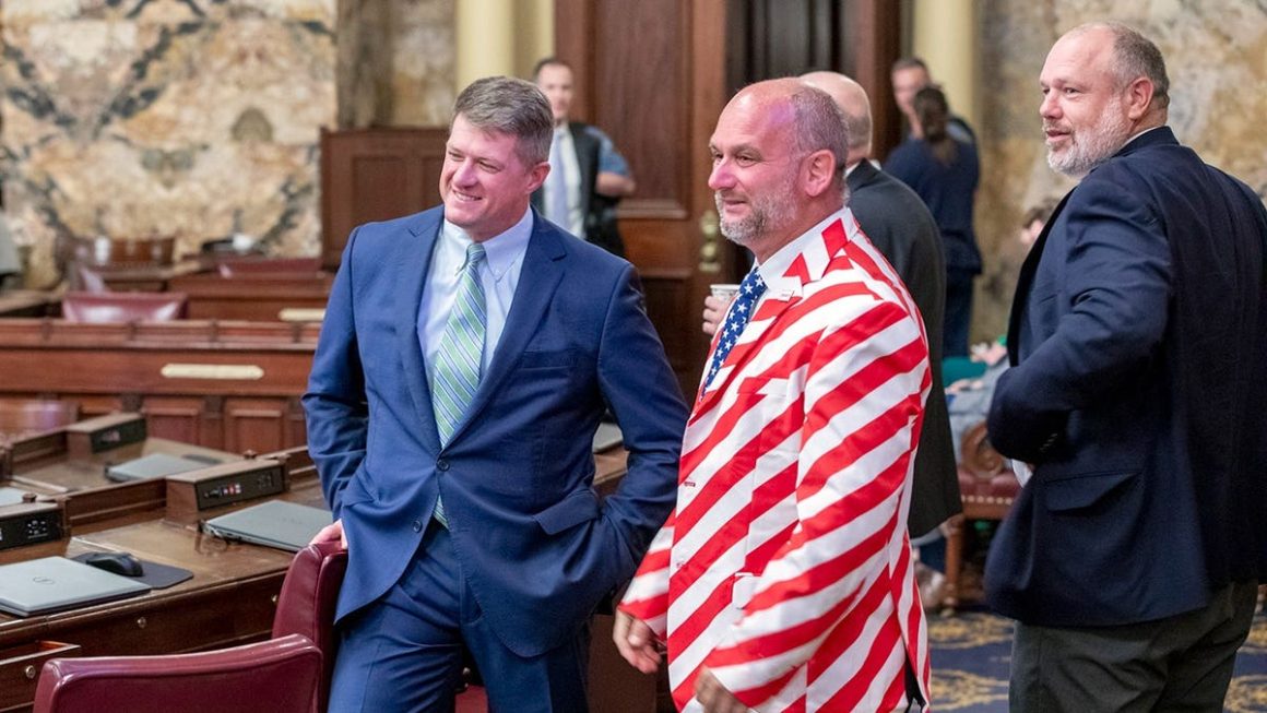 Pennsylvania Lawmaker Ejected Over Patriotic Attire