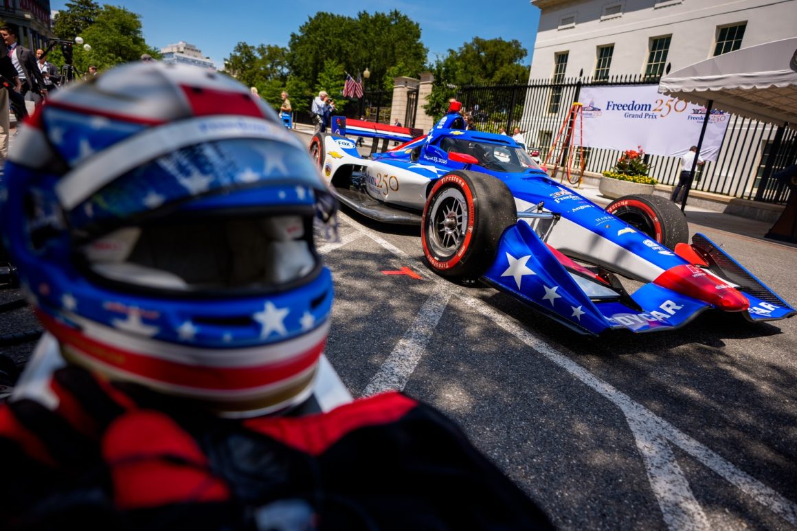 34abaa5d-c584-4070-8ada-430c54523c33 President Trump Promotes Upcoming Freedom 250 Grand Prix in Washington, D.C.