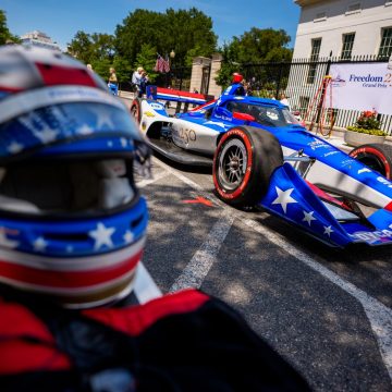 President Trump Promotes Upcoming Freedom 250 Grand Prix in Washington, D.C.
