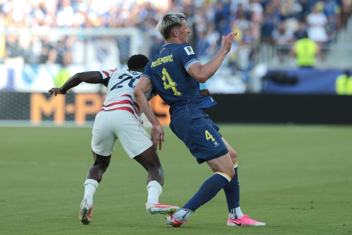 U.S. Forward Balogun Receives Red Card in World Cup Match