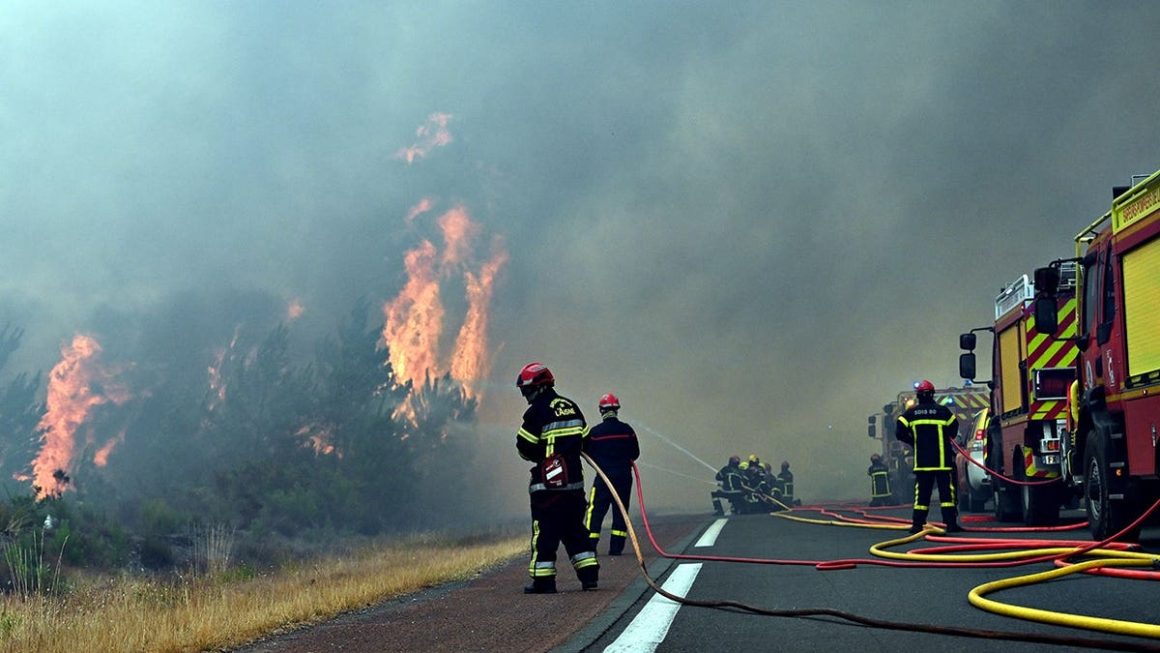Massive Wildfires Force Evacuations in France and Spain
