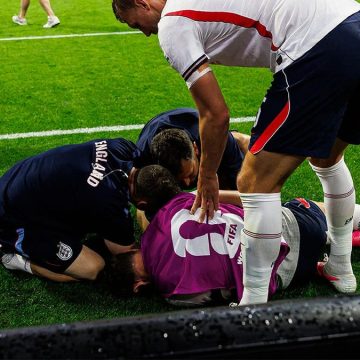 England Prepares for World Cup Quarterfinals with a Splash of Fun