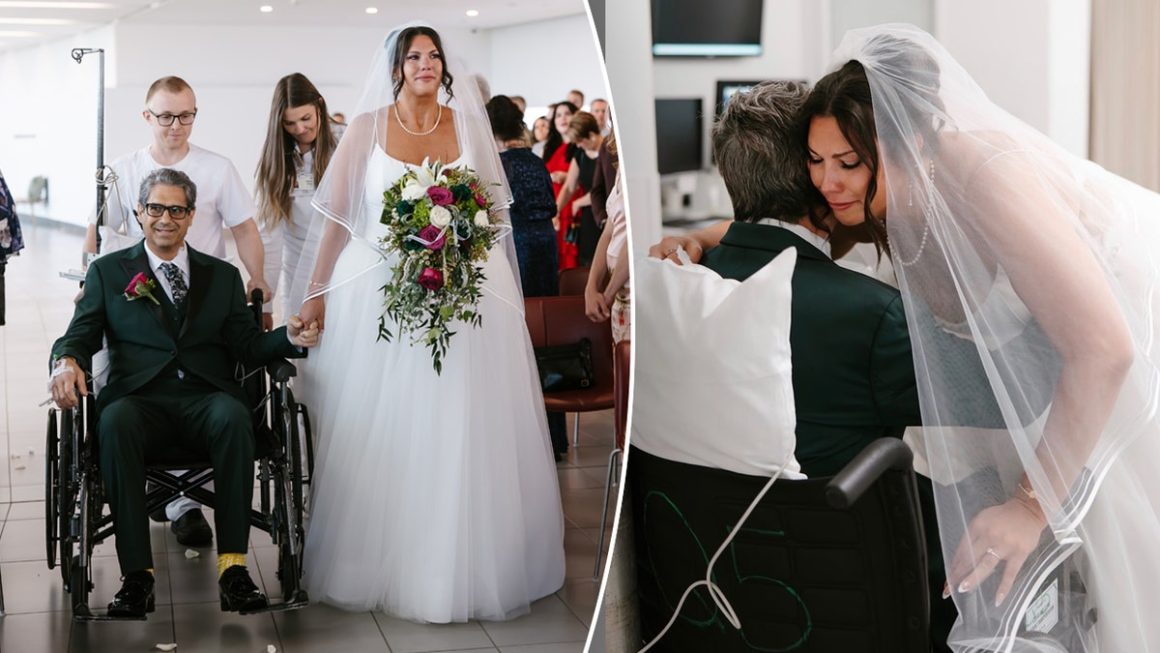 Father Determined to Walk Daughter Down Aisle After Heart Surgery