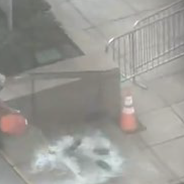 Surveillance Video Reveals Details of Federal Plaza Arson Attack