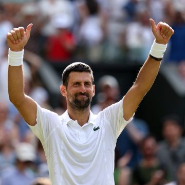 Djokovic Surpasses Federer’s Wimbledon Record with Quarterfinal Victory