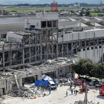 Earthquake Aftermath in Japan: Explosion and Destruction