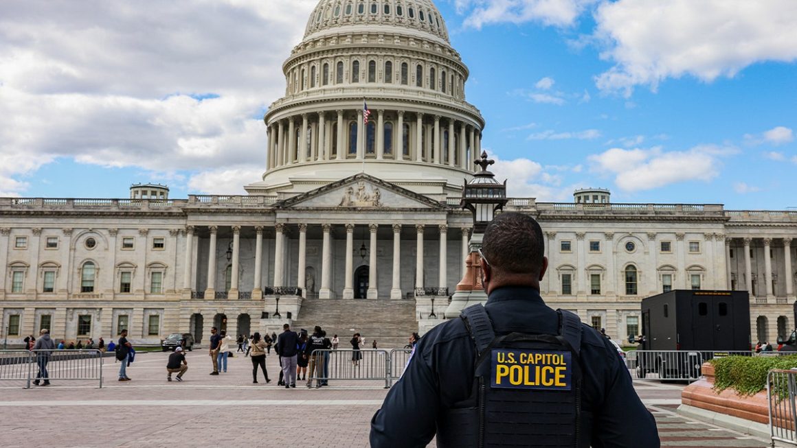 Armed Man Arrested Outside U.S. Capitol, Investigation Underway