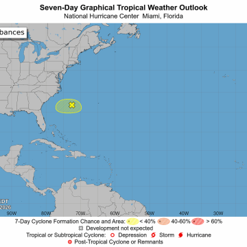 Potential Tropical Storm Bertha Monitored Off U.S. Coast