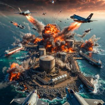Trump Shares AI-Generated Images Related to Iran’s Kharg Island