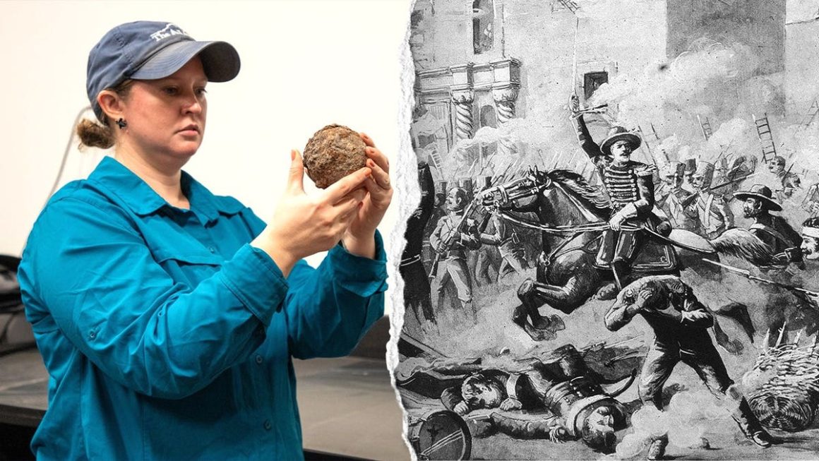 8c8099b3-96ad-46d2-b60f-a387fecd95a9 Cannonball Discovery at the Alamo Offers Historical Insights