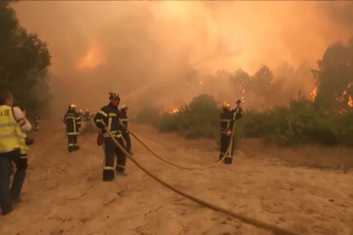Wildfires in France and Spain Force Mass Evacuations