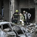 Russia Launches Overnight Missile and Drone Attack on Kyiv