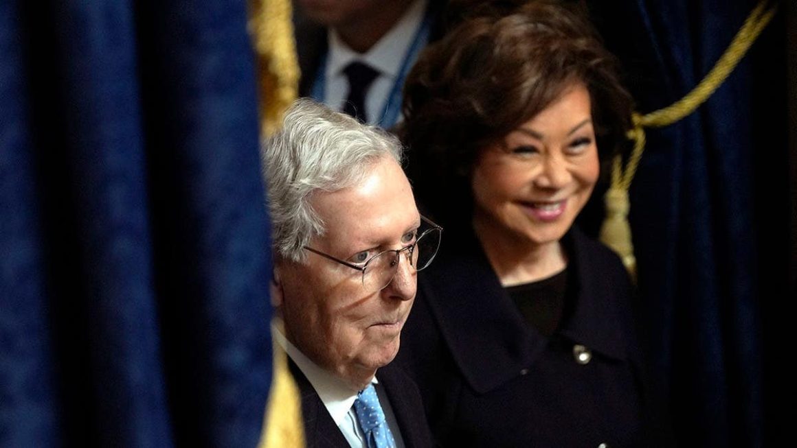 Elaine Chao Visits China Amid McConnell’s Health Speculations