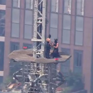 Protest and Proposal on Empire State Building