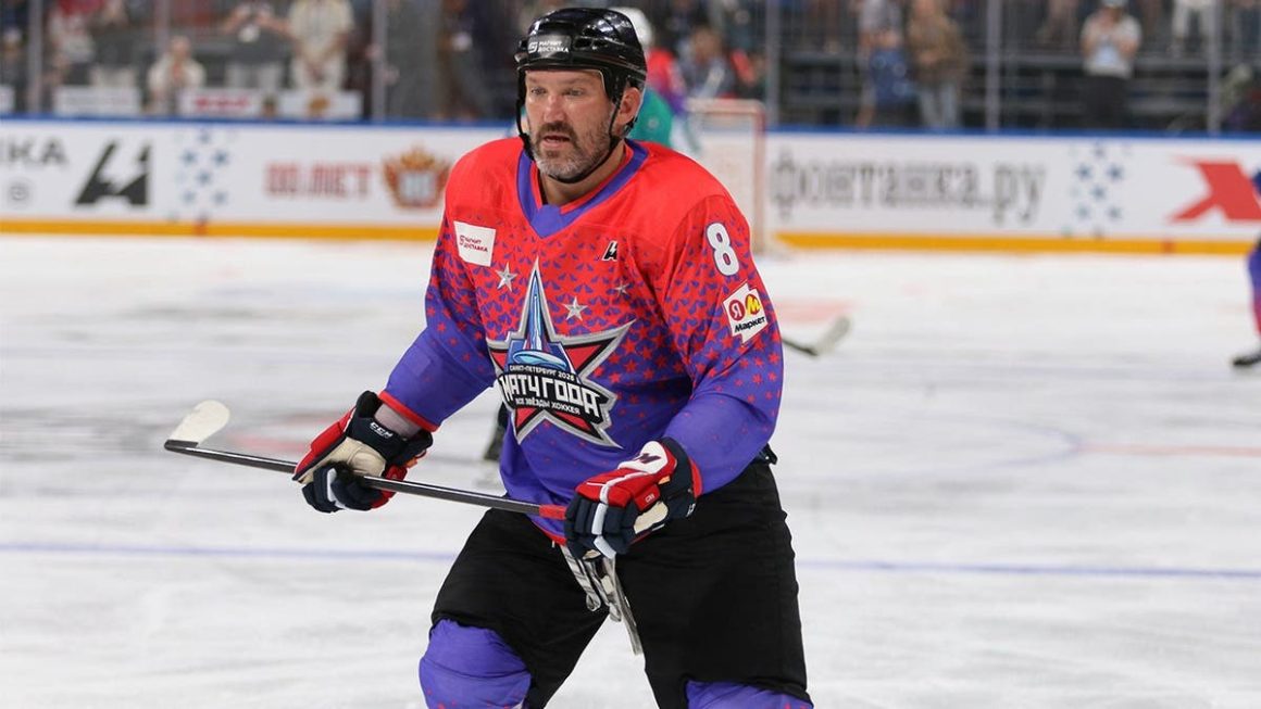 Alex Ovechkin Makes Surprise Appearance in Wedding Photos