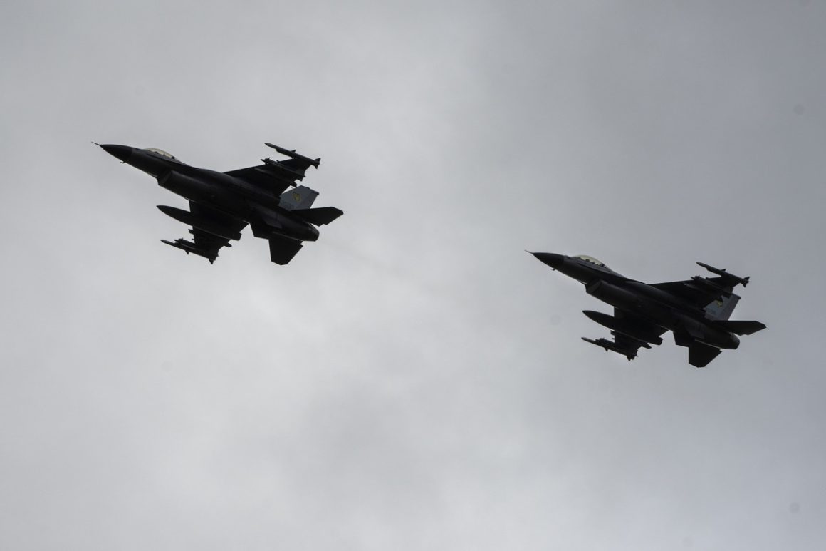 Ukrainian F-16 Downs Russian Jet in First Air Battle Success