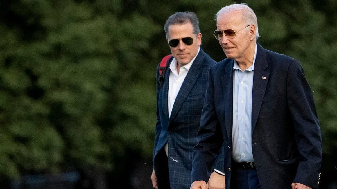Joe and Hunter Biden Surprise Barstool’s Jersey Jerry with ‘Lib of the Year’ Award