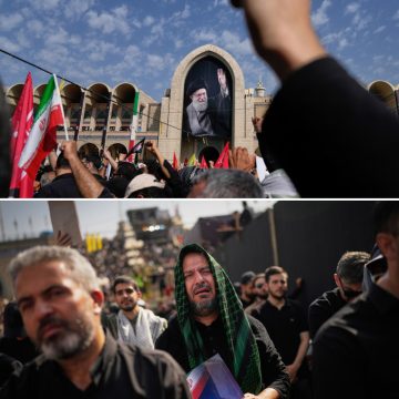Massive Crowds Mourn Iranian Leader Ayatollah Ali Khamenei in Tehran