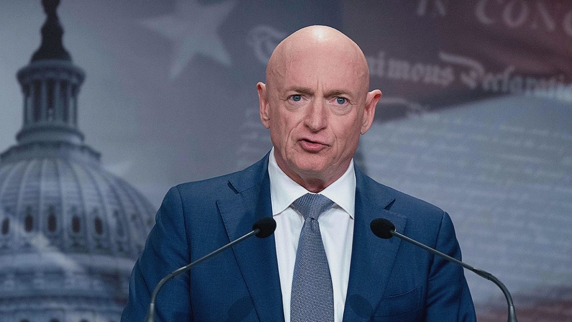 Sen. Mark Kelly Criticizes Far-Left Proposals for Affecting Democratic Image