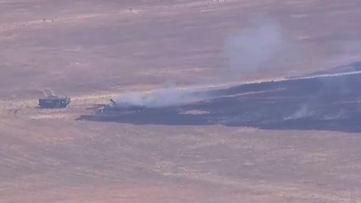 F-35 Crash at Marine Corps Air Station Miramar Sparks Brush Fire