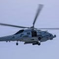 U.S. Navy Rescues Three Crew Members After Helicopter Lands in Arabian Sea