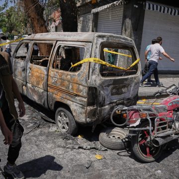 Explosions in Damascus Amid French Presidential Visit