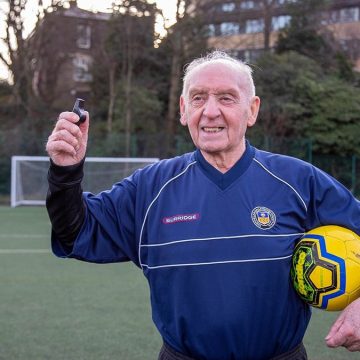 The Spirited Life of 93-Year-Old Referee Frank Foster