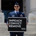 Air Force Major Arrested After Calling for Trump’s Impeachment