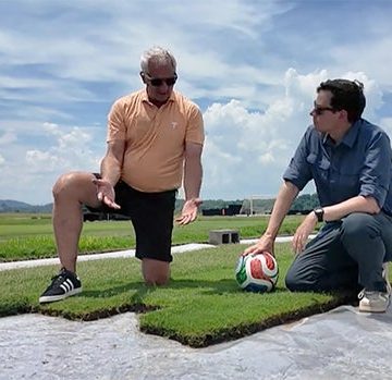 Developing Natural Grass for the World Cup