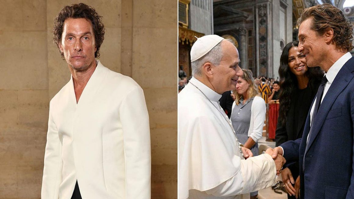 Matthew McConaughey’s Visit with Pope Leo XIV Sparks Political Speculation