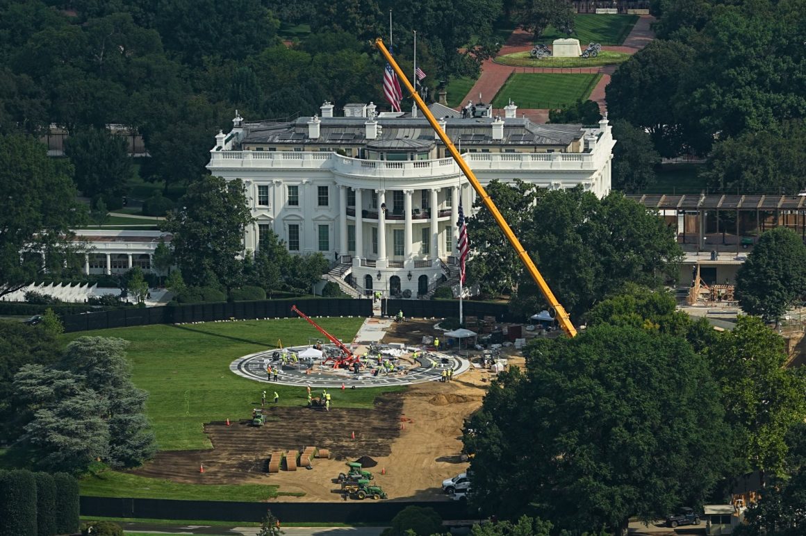 Supreme Court Halts White House Construction Over Authorization Issues