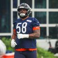 Darnell Wright Exits Practice with Elbow Injury at Halas Hall