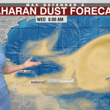 Saharan Dust Impact on U.S. Weather