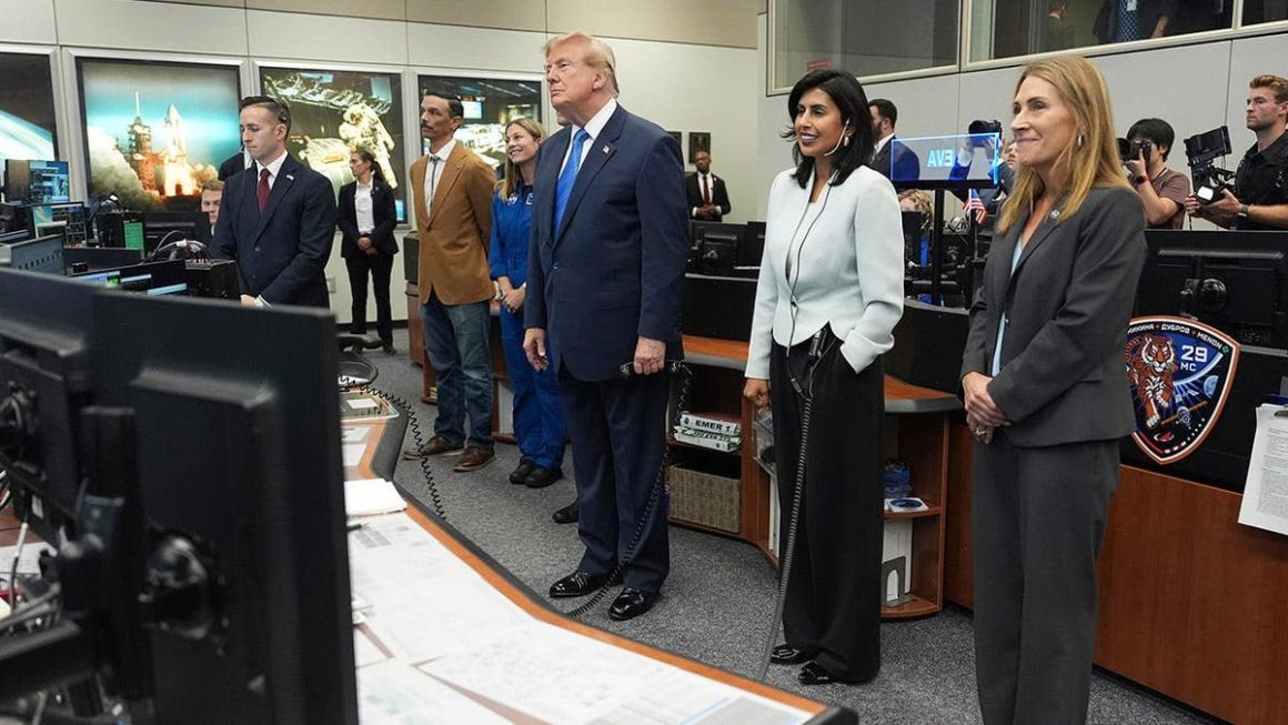 President Trump Engages with International Space Station Astronauts