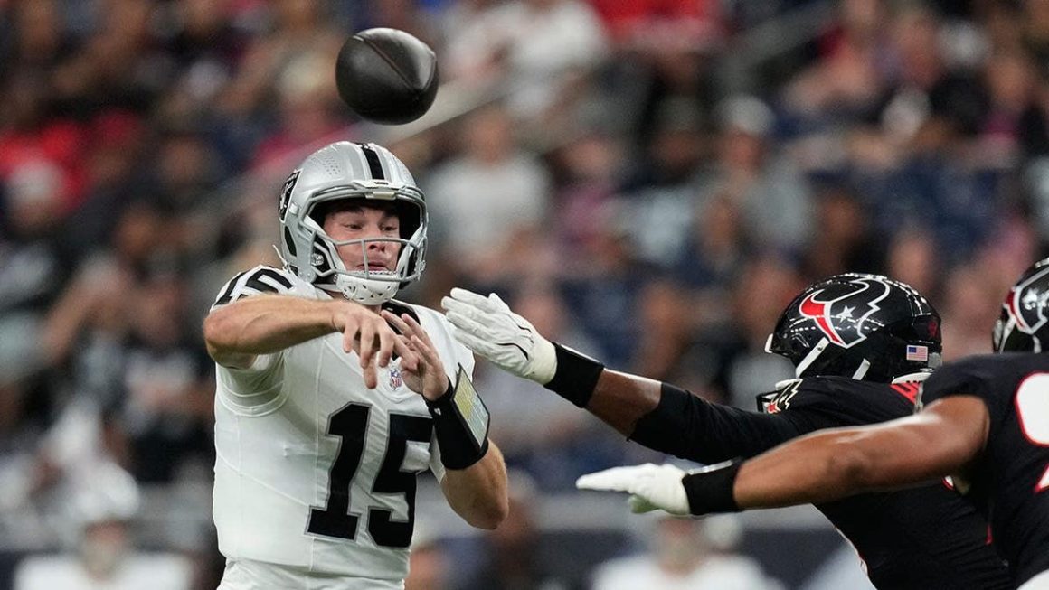 Fernando Mendoza Faces Challenge in Preseason Game Against Texans