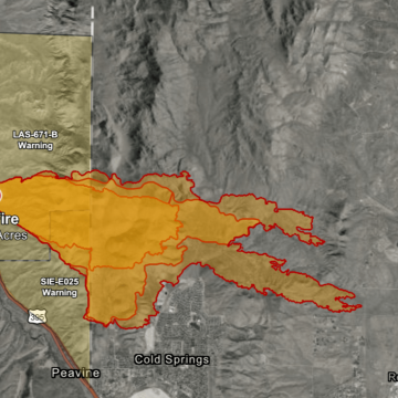 Bug Fire Threatens California and Nevada Communities