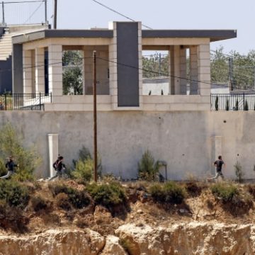 Israeli Settlers Besiege Home in West Bank