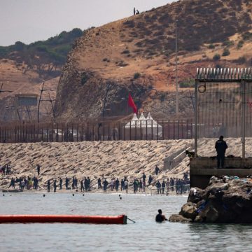 Spain Installs Barrier in Ceuta Amid Migrant Crisis