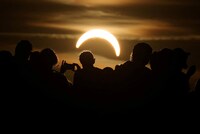 Berlin Residents Witness Solar Eclipse